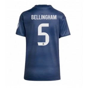 Lacne Ženy Futbalové dres Real Madrid Jude Bellingham #5 2025-26 Krátky Rukáv - Preč